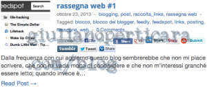 rassegna web #1