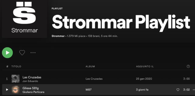 strommar playlist